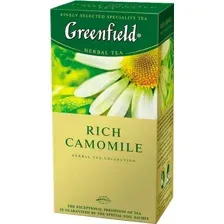 Травяной чай Greenfield Rich Camomile 25 шт