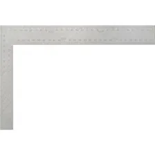 Угольник Fit Цельно-металлический, рифленая шкала, 19632