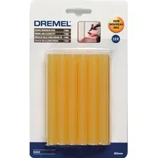 Клеевые стержни Dremel 2.615.GG1.3JA (12 шт, желтый)
