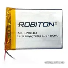 Аккумулятор Robiton LP464461 1300mAh 1 шт