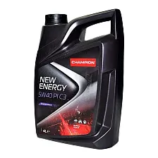 Моторное масло Champion New Energy PI C3 5W40 / 8203213 (4л)