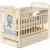 Детская кроватка VDK Happy Lion маятник-ящик (слоновая кость)