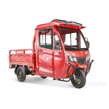 Грузовой электротрицикл Rutrike КАРГО Кабина 1500 60V1000W красный