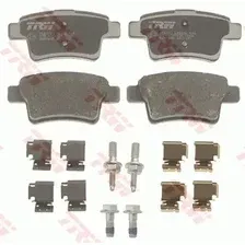 Тормозные колодки дисковые задняя ось TRW GDB1692