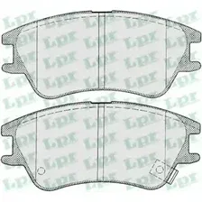 Тормозные колодки дисковые передняя ось LPR 05P1212