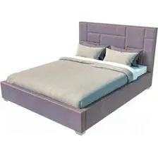 Кровать Elmax Неаполь 160x200 с ПМ Газ-лифт Континентальная рама (Glory 17)