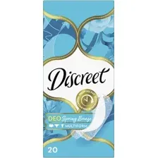 Прокладки ежедневные Discreet Deo Spring Breeze Multiform Single (20шт)