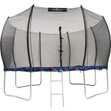 Батут Calviano Outside Master Smile, 374 см