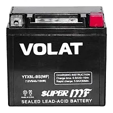 Мотоаккумулятор VOLAT YTX5L-BS MF R+ (5 А/ч)