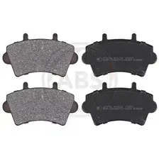 Тормозные колодки дисковые передняя ось A.B.S. 37290