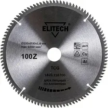 ELITECH Диск пильный 1820.116700 195629