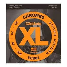 Струны для бас-гитары D'Addario ECB82