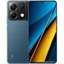 Телефон POCO X6 12GB/256GB с NFC международная версия (синий)