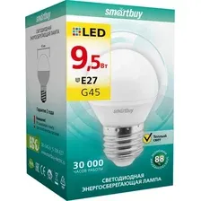 Лампа SmartBuy SBL-G45-9.5-30K-E27