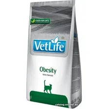 Сухой корм для кошек Farmina Vet Life Obesity (для снижения избыточной массы тела) 5 кг