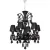 Люстра Loftit Zenith 10210/6 (черный)