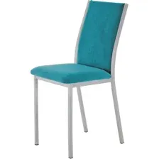 Стул AMC Comfort 2 Г Т5.13 (ткань бирюзовый/серебристый)