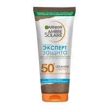 Молочко солнцезащитное Garnier Ambre Solaire Взрослое Эксперт защита SPF 50 (175мл)