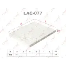 Салонный фильтр LYNXAUTO LAC-077 KIA Cerato/Carnival all 04>
