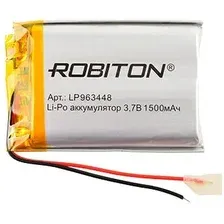 Аккумулятор Robiton LP963448 1500 mAh 1 шт