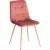 Стул TetChair Chilly mod. JSC-220 (коралловый/натуральный)