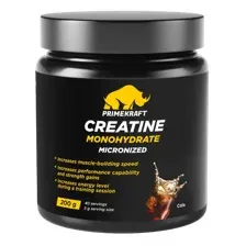 Креатин Creatine Monohydrate Micronized кола, 200г/ Primekraft