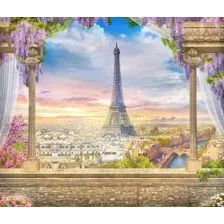 Фотообои листовые Citydecor Вид на Париж (300x254)