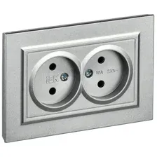 Розетка IEK Brite BR-R20-10-K47-F