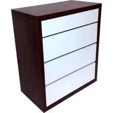 Комод Анрат К 900 (яблоня локарно/белый)