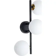 Бра Arte Lamp Gemini A2243PL-3BK