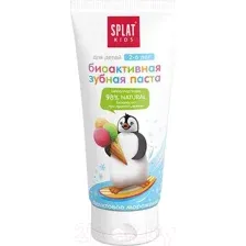Зубная паста Splat Kids фруктовое мороженое биоактивная (50мл)