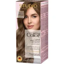 Крем-краска для волос Studio Professional Ultima Color, тон 7.0 русый натуральный