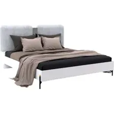 Двуспальная кровать Кастанье Дезире 180см СК 004-03 (белый)