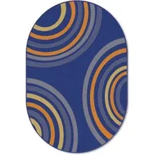 Ковер для жилой комнаты Moldabela Soho Овал 1713 2 16511 (1.4x2)