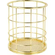 Органайзер для косметики Monte Vita Стаканчик / 272486 (золотой)