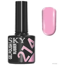 Гель-лак для ногтей "Sky" тон: 214, розовый