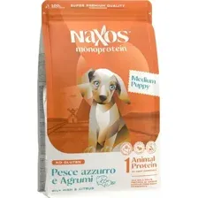 Сухой корм для собак Adragna Naxos Puppy Medium Рыба с Цитрусом 12 кг