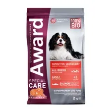 Корм сухой AWARD SPECIAL CARE Sensitive Skin&Coat для взрослых собак всех пород со свежим лососем  2кг