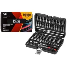 Набор головок и бит 56пр. 1/4" PRO STARTUL STUTTGART