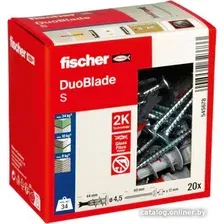 Дюбель-гвоздь Fischer DuoBlade S 545678 (20 шт)