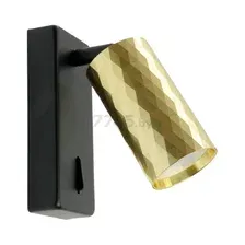Бра настенное GU10 35 Вт FERON Prism ML1880 золото/чёрный (48671)