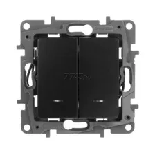 Выключатель Legrand Etika 672604 (антрацит)