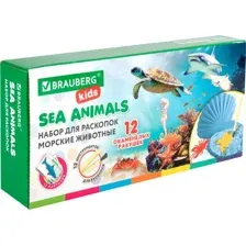 Набор для опытов Brauberg Kids. Раскопки. Морские животные / 665126