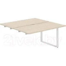 Комплект столов модульных Norden 320x143.8x75 / AG.126.AR.V.72.WH (белый/акация равелло)