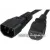 Кабель CyberPower EX1018BKC14-C13 (1.8 м, черный)