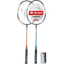 Набор для бадминтона WISH Fusiontec 799K (синий/оранжевый)