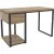Стол Hype Mebel Дэск 110x50 (черный/дуб галифакс натуральный)