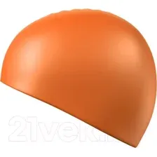 Шапочка для плавания Mad Wave Standart Cap Silicone (оранжевый)