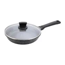 Сковорода с крышкой, с антипригарным покрытием 24 см Granite, Mr-1225- 24Maestro