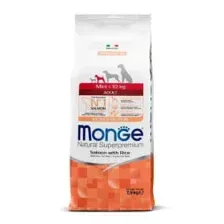 Сухой корм для собак Monge Speciality Line Monoprotein с лососем и рисом (7.5кг)